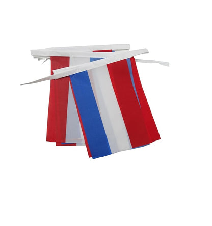 Bandeira holandesa de 6 metros 20 bandeiras 9" x 6" - bandeiras holandesas 14 x 21 cm
