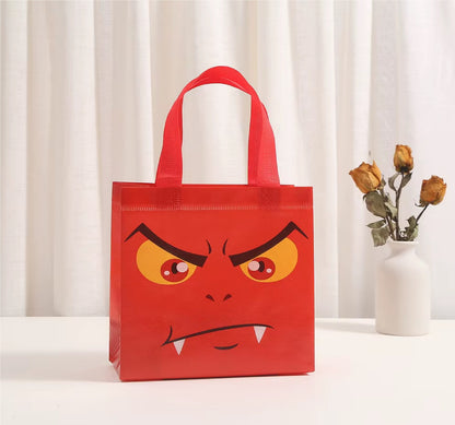 Sacolas de Doces de Halloween Sacolas de Presente Reutilizáveis Gato, Fantasma, Vampiro