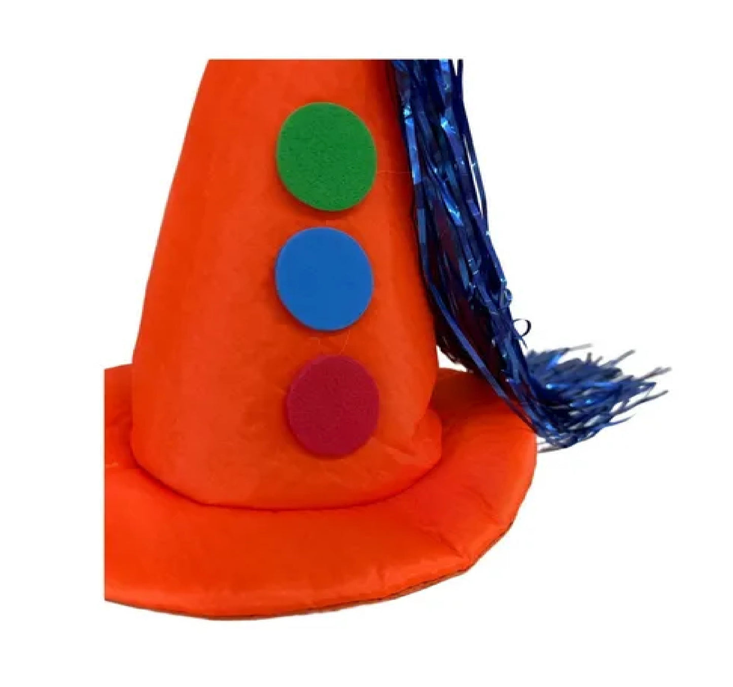 Chapéu De Dublado Colorido Para Fantasia De Palhaço Infantil