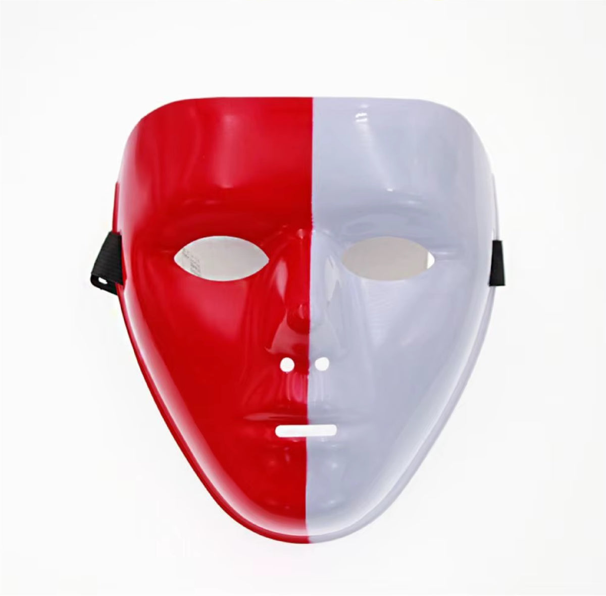 Máscaras de Dança de Rua (Passo Fantasma Dance / Hip Hop) Feitas de Plástico Leve, Usadas para Festas e Cosplay