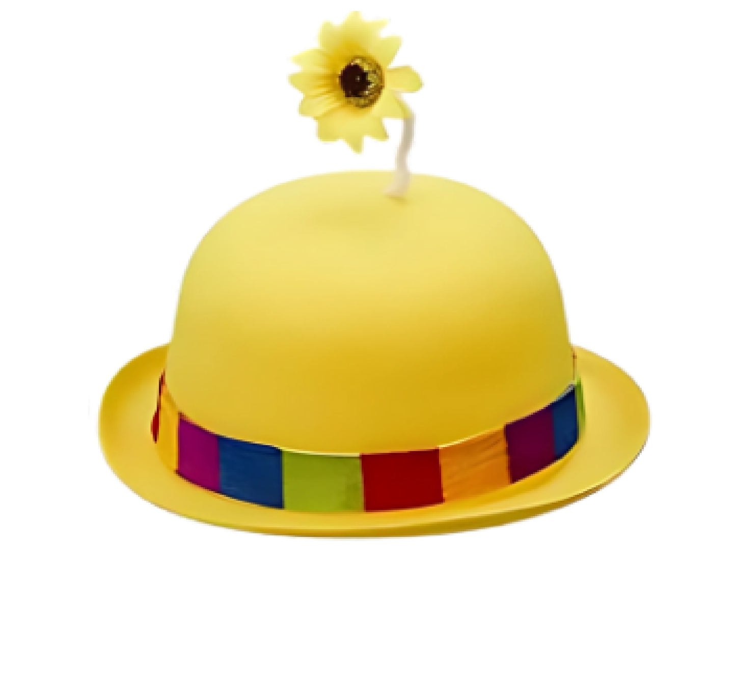 Chapéu de palhaço francês chapéu de palhaço coco com girassol chapéus malucos circo