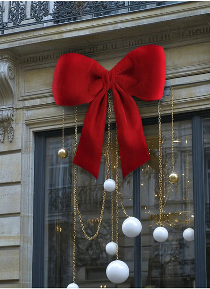 Laço Decorativo de Porta para O Natal, Ideal para a Entrada Shoppings e loja ou Eventos