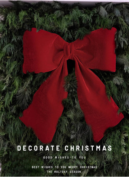 Laço Decorativo de Porta para O Natal, Ideal para a Entrada Shoppings e loja ou Eventos