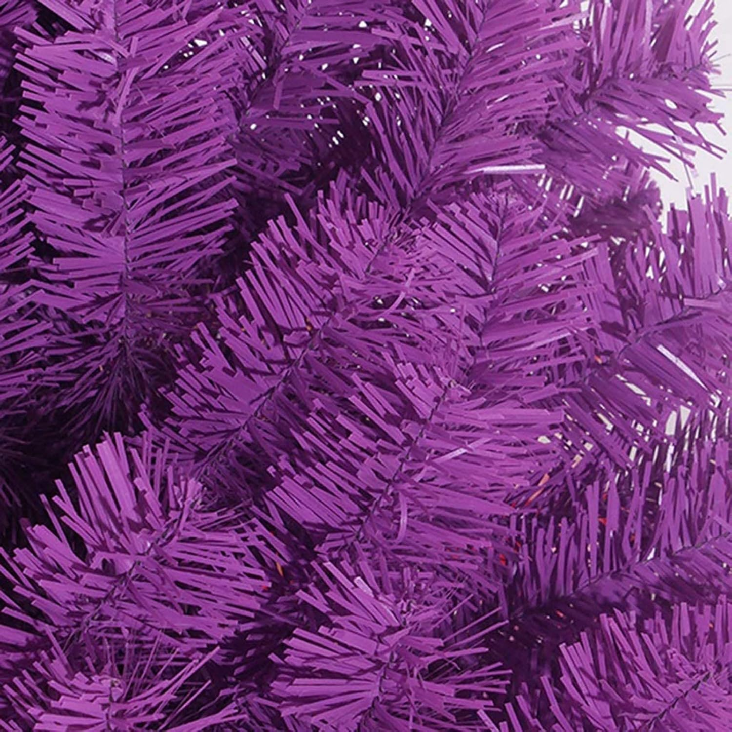 Árvores de Decoração de Árvore de Natal, Árvore de Natal Roxo de 1,8 m Pinheiro de Natal