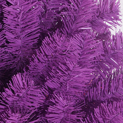 Árvores de Decoração de Árvore de Natal, Árvore de Natal Roxo de 1,8 m Pinheiro de Natal