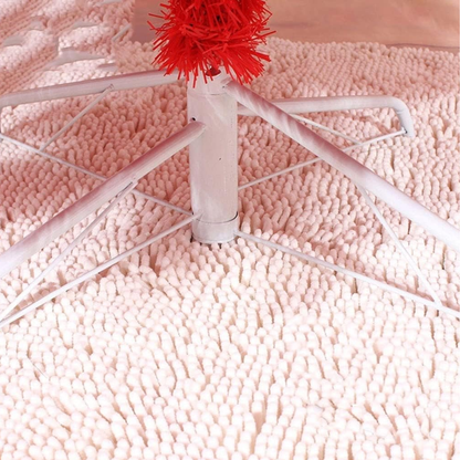 Árvore de Natal Artificial Dourada Vermelho de 120/150/180/210/240cm Perfeita Decoração