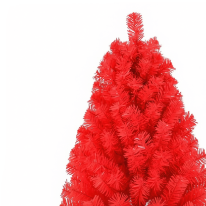 Árvore de Natal Artificial Dourada Vermelho de 120/150/180/210/240cm Perfeita Decoração
