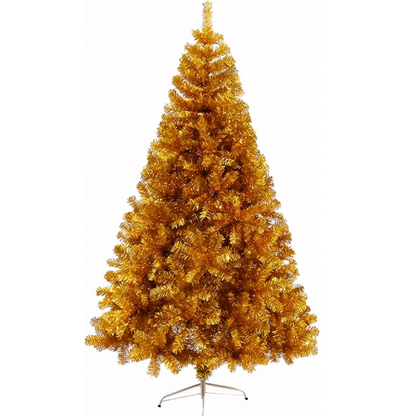 Árvore de Natal Artificial Dourada 120/150/180/210/240cm Árvore Natal Artificial Decorações