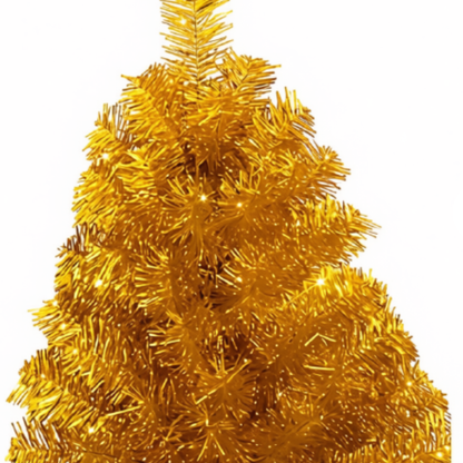 Árvore de Natal Artificial Dourada 120/150/180/210/240cm Árvore Natal Artificial Decorações