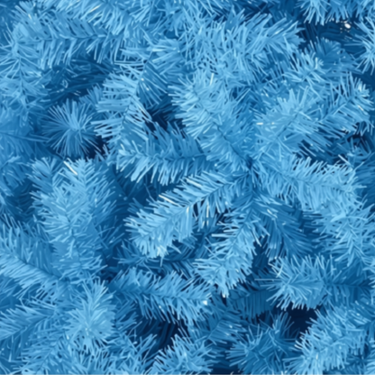Árvore de Natal Artificial Azul Claro PET+PVC Árvores de Natal Criptografadas Azul Claro