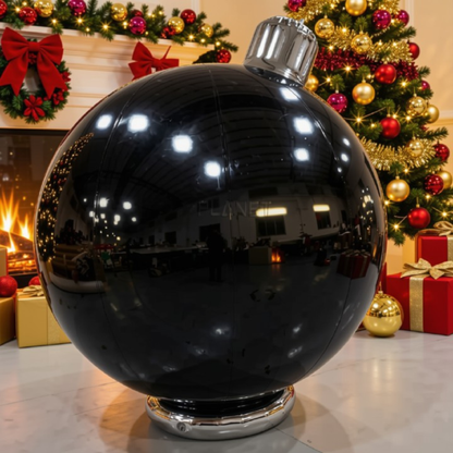 Bola Natal Espelho Inflável Praças e Shoppings, Ornamento Espelhado Inflável 1.5 Metro