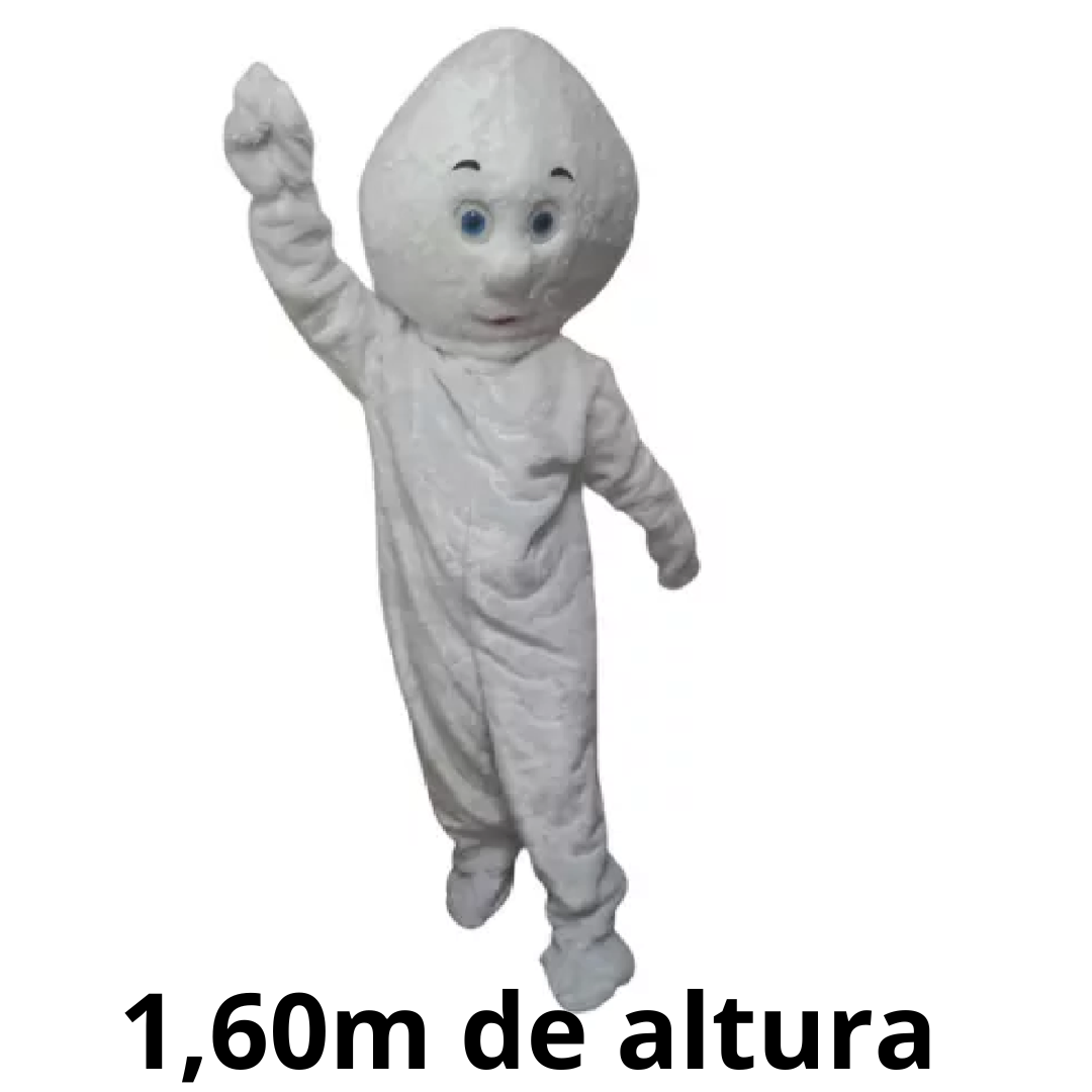 Fantasia Mascote Zé Gotinha Campanha Vacinação Pelúcia