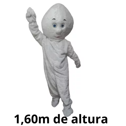 Fantasia Mascote Zé Gotinha Campanha Vacinação Pelúcia