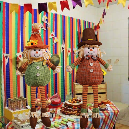 Kit 1 Espantalhos Festa Junina Decoração Mesa Arraiá 32cm*12.6 Pol.