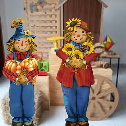Placa Espantalho Decoração Festa Junina Arraiá São João Julina Quadrilha MDF 42cm*16.5