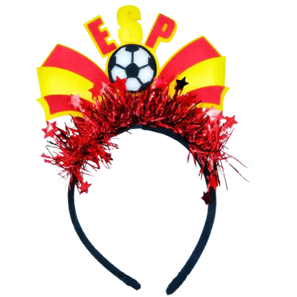 Tiara e Faixa Copa do Mundo Brasil Acessórios De Cabelo Para A Copa Do Mundo