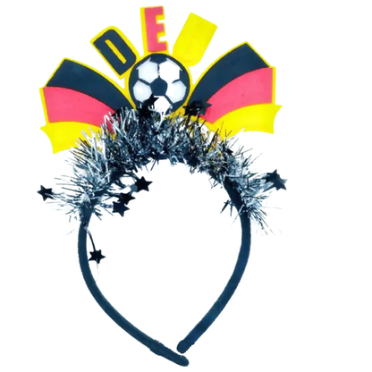Tiara e Faixa Copa do Mundo Brasil Acessórios De Cabelo Para A Copa Do Mundo