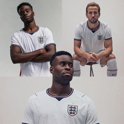 Camisa Inglaterra Copa do Mundo Camisa Inglaterra Branca Temporada