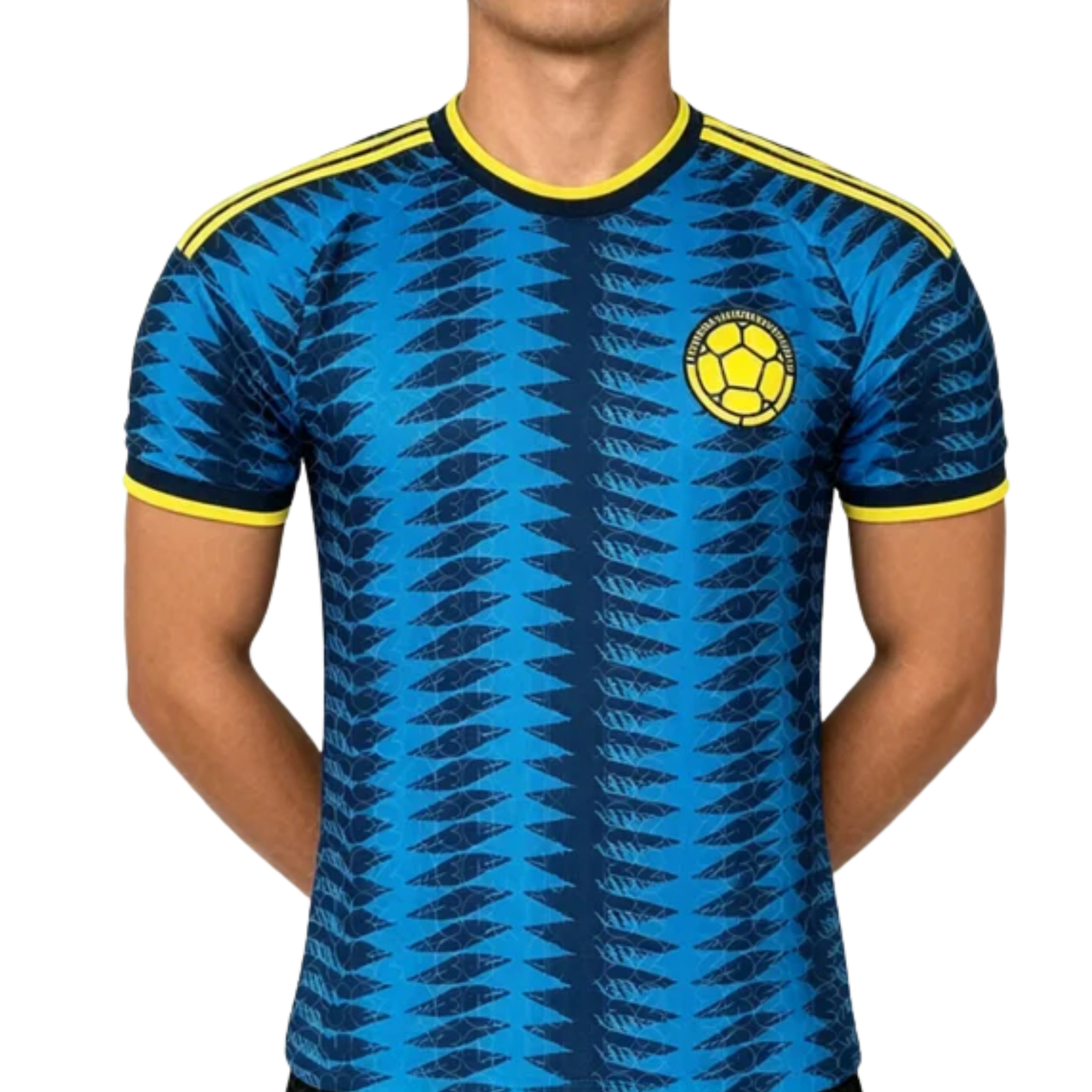 Camiseta Masculina Colômbia Futebol Camisa titular da Colômbia a temporada - Amarela