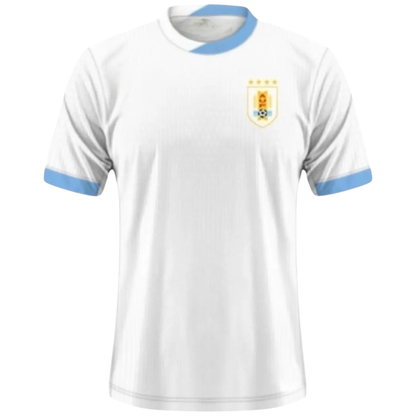 Adulto Infantil Camiseta Futebol Uruguai Seleção Camiseta masculina Futebol Uruguai