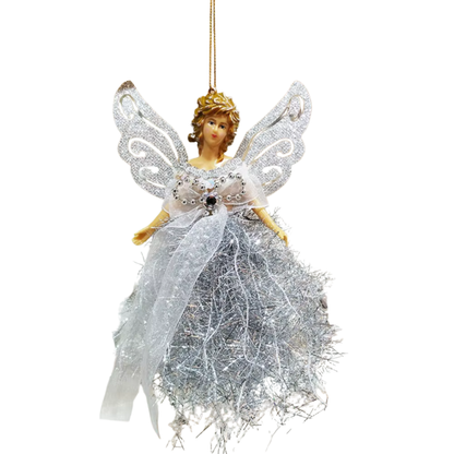 Anjos de Natal para árvore - Toppers de Natal Árvores dos Anjos| Enfeites de anjo árvore