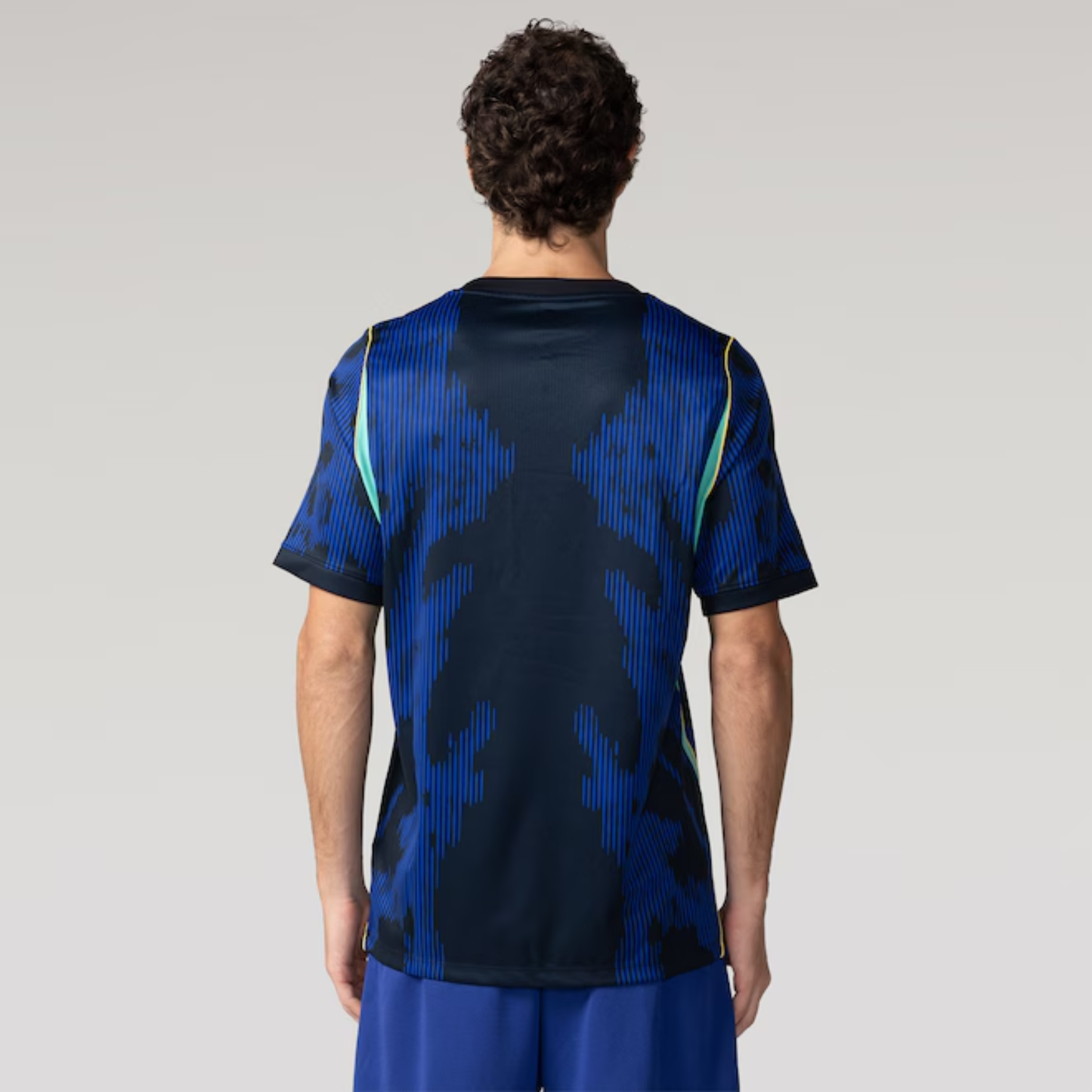 Camisa Brasil Azul Copa do Mundo Camisa Brasil Copa 2026 Unissex Azul Torcedor