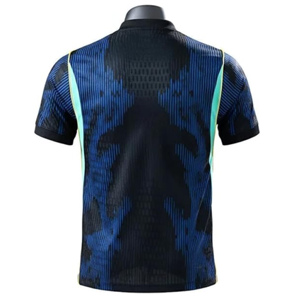 Camisa Brasil Azul Copa do Mundo Camisa Brasil Copa 2026 Unissex Azul Torcedor