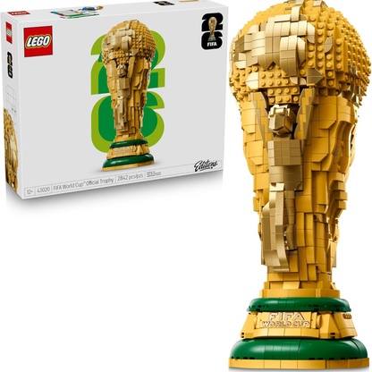 Troféu Oficial da Copa do Mundo LEGO e Troféu Oficial da Copa do Mundo FIFA