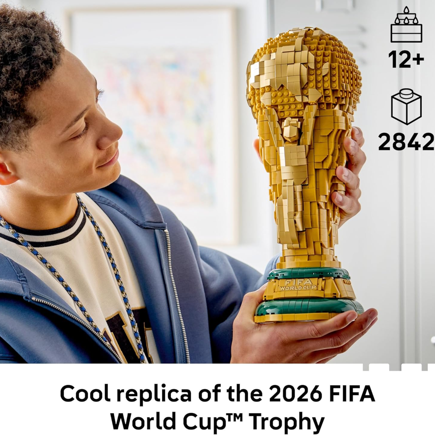 Troféu Oficial da Copa do Mundo LEGO e Troféu Oficial da Copa do Mundo FIFA