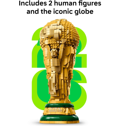 Troféu Oficial da Copa do Mundo LEGO e Troféu Oficial da Copa do Mundo FIFA