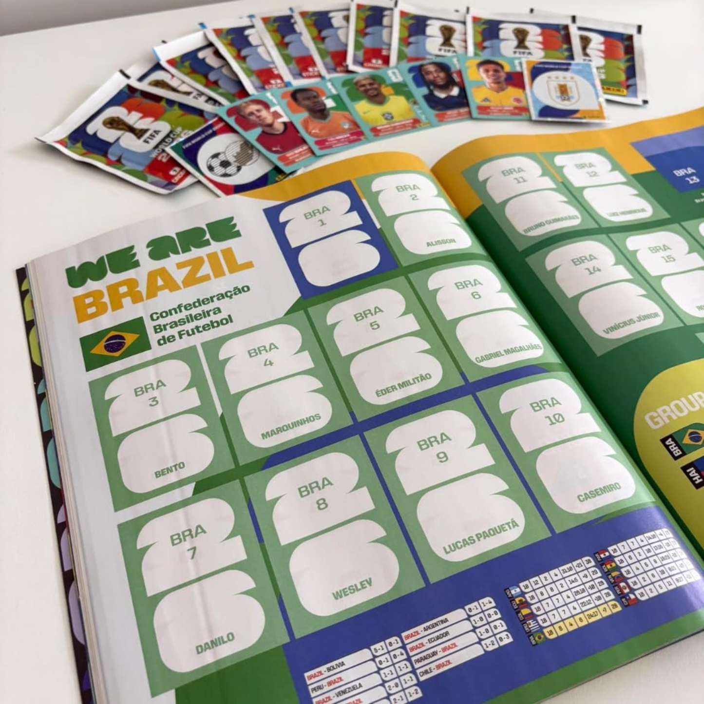 Álbum Oficial Copa do Mundo 2026 Capa Brochura Panini e Álbum de Figurinhas Brochura