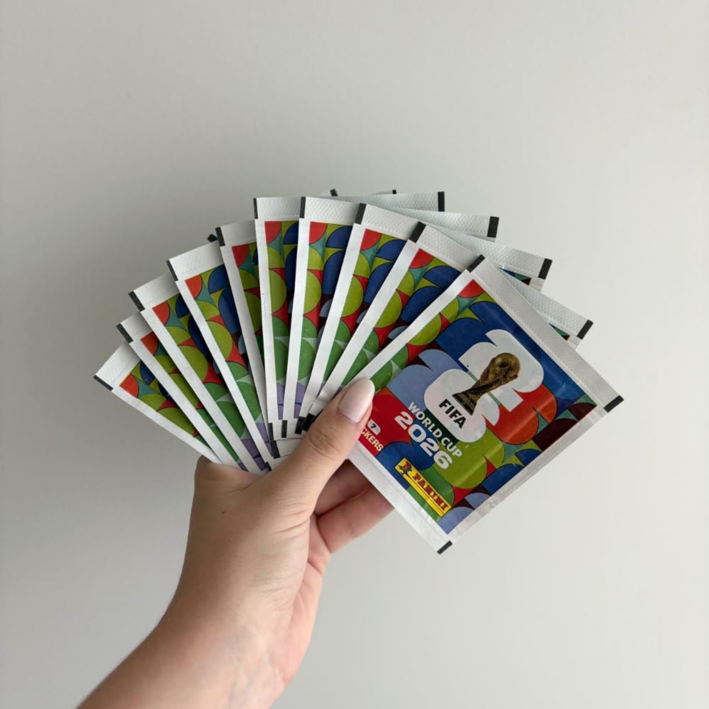 Kit Com Figurinhas com 12 Envelopes Copa Do Mundo 2026 Panini Oficial