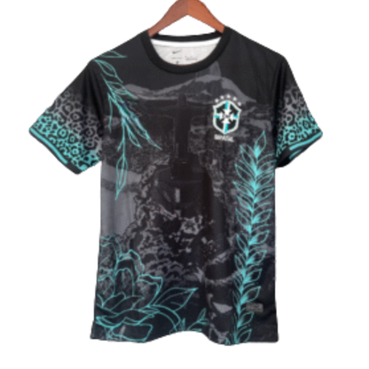 Camisa Brasil Verde Copa do Mundo Camiseta Leopardo Seleção Brasil Unissex Oficial