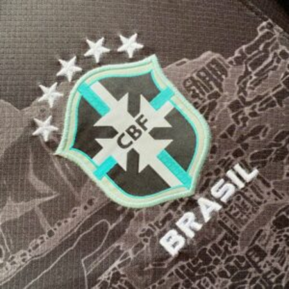 Camisa Brasil Verde Copa do Mundo Camiseta Leopardo Seleção Brasil Unissex Oficial