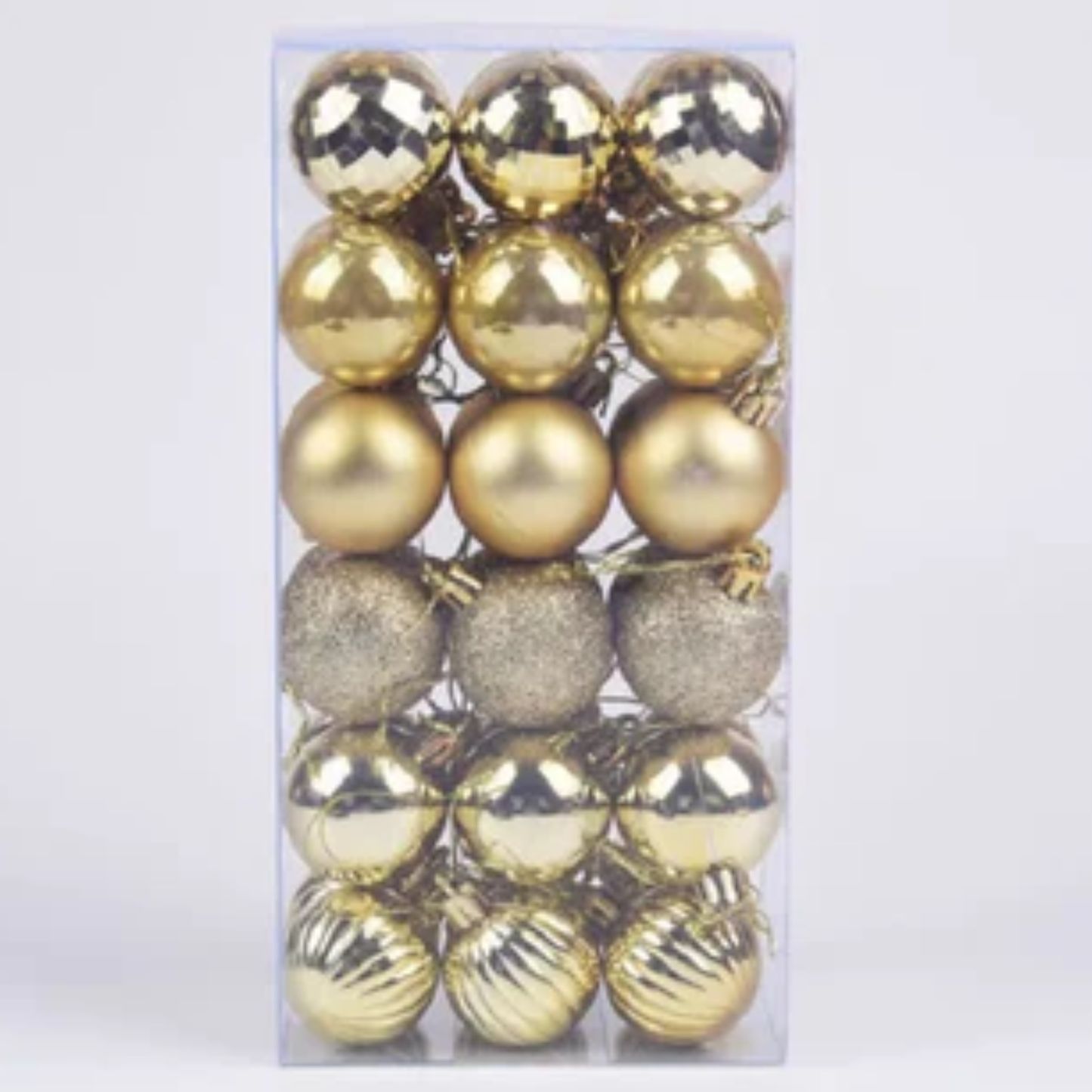 Bolas de Natal, 36 Peças, Enfeites de Bola de Natal de 4 cm, Decorações Natal Inquebráveis