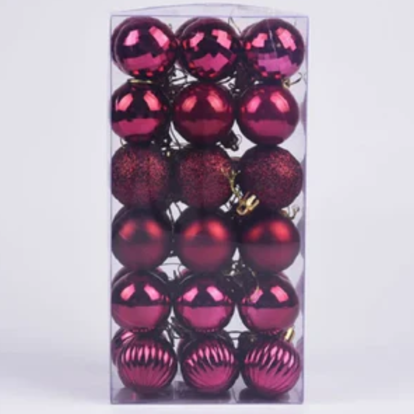 Bolas de Natal, 36 Peças, Enfeites de Bola de Natal de 4 cm, Decorações Natal Inquebráveis