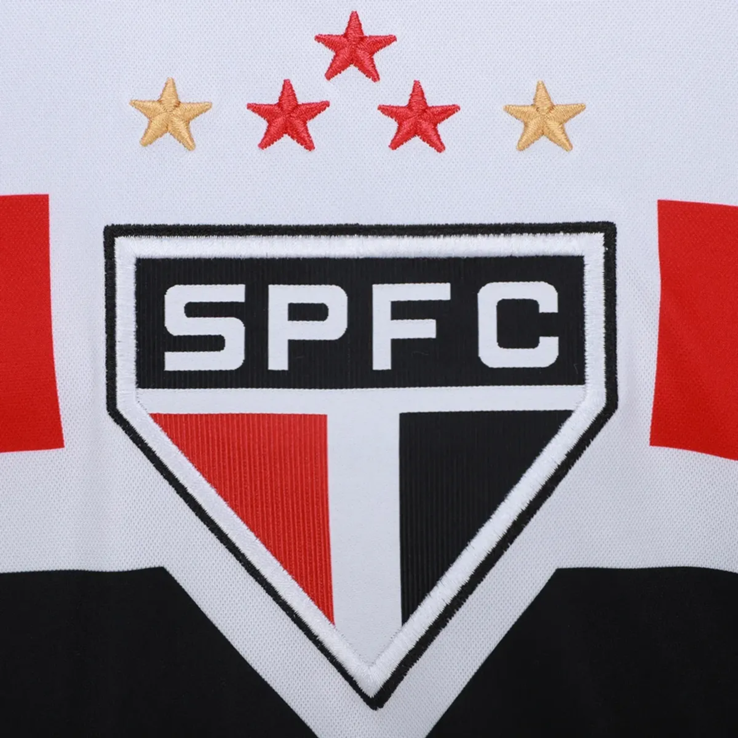 Camisa São Paulo Branca Lançamento Personalização Camisa São Paulo Stencil - Branco