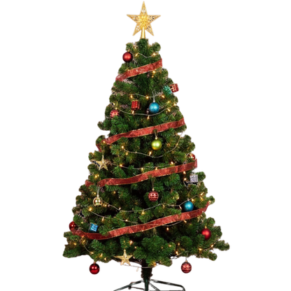Árvore Natal Verde Maresias Luxo 1,80m c/ 628 Galhos Diâmetro 70cm