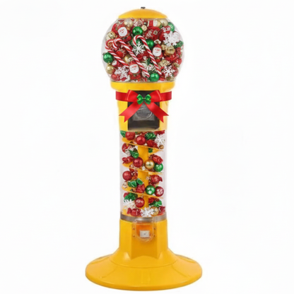 Máquina de Chicletes Suporte Automática Shopping Decoração de Natal Dispensador Natal