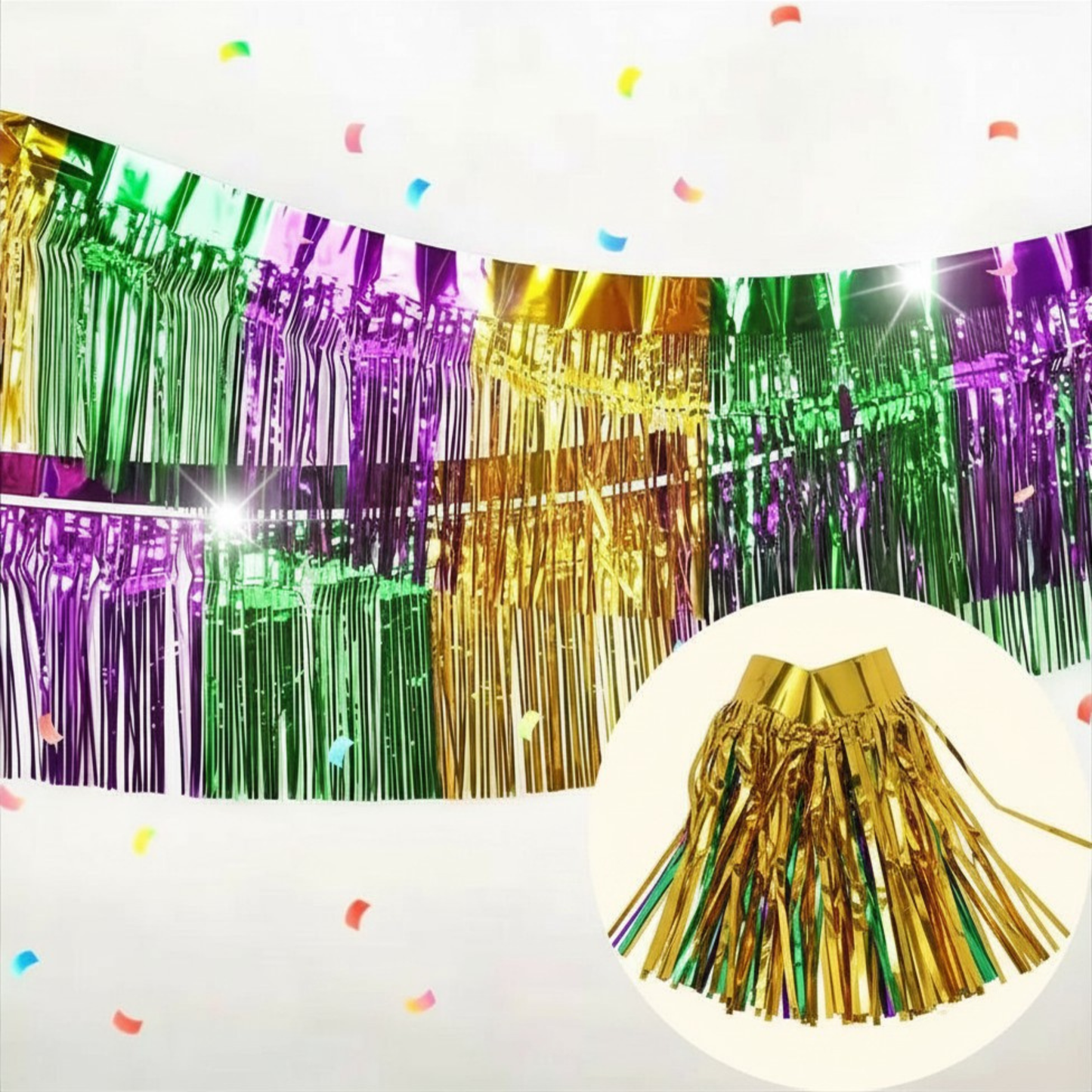 Fitas Metalizadas de Carnaval de Fitas Metalizadas Fitilho Carnaval Festa Bloquinho