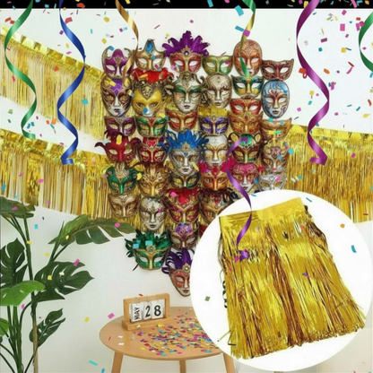 Fitas Metalizadas de Carnaval de Fitas Metalizadas Fitilho Carnaval Festa Bloquinho
