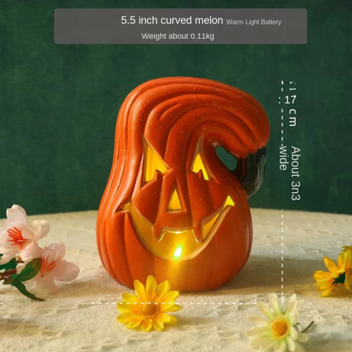 Lanterna LED de Halloween Luz de Grande Pacote com Luzes de Abóbora de Halloween