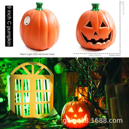 Lanterna LED de Halloween Luz de Grande Pacote com Luzes de Abóbora de Halloween
