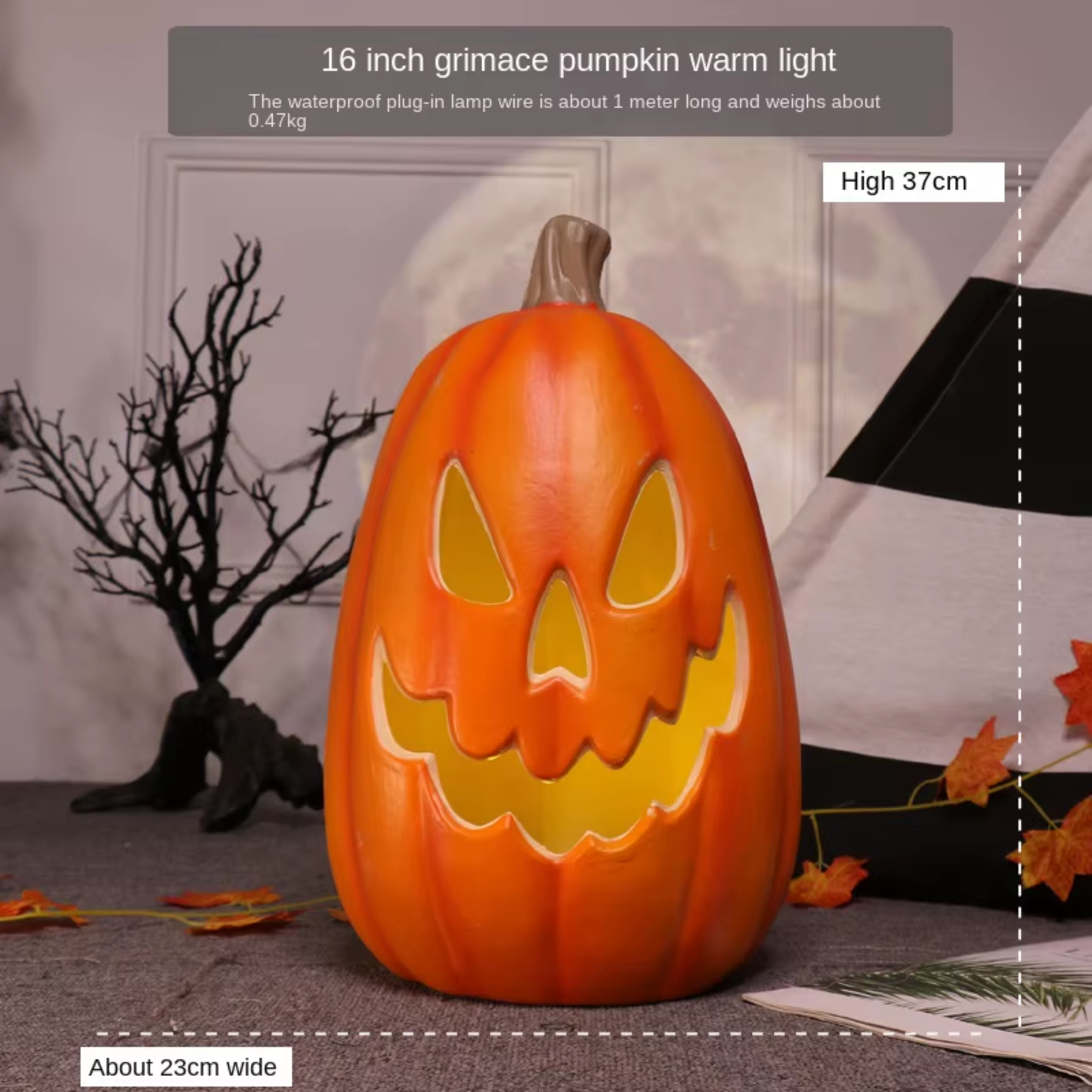 Lanterna LED de Halloween Luz de Grande Pacote com Luzes de Abóbora de Halloween
