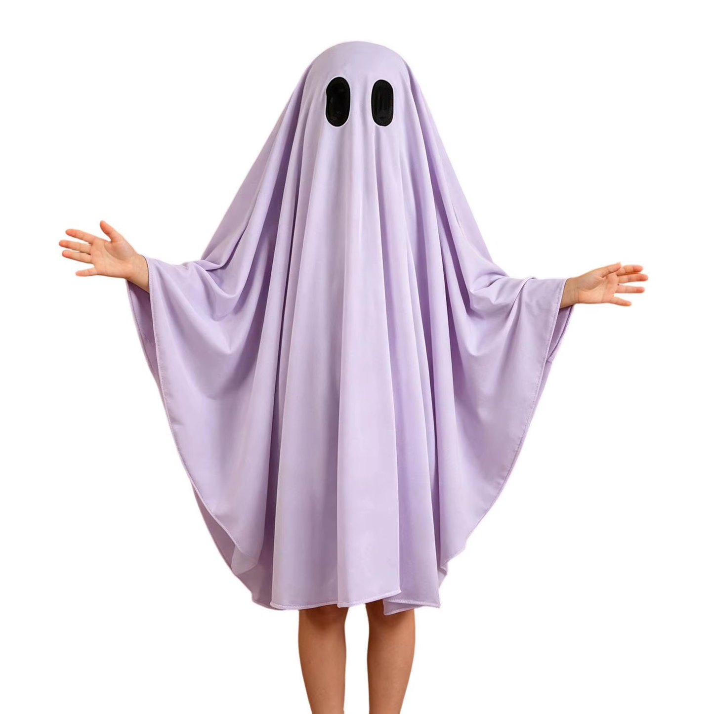 Capa Fantasia Cosplay Crianças Fantasma de Halloween Fantasma Colorido