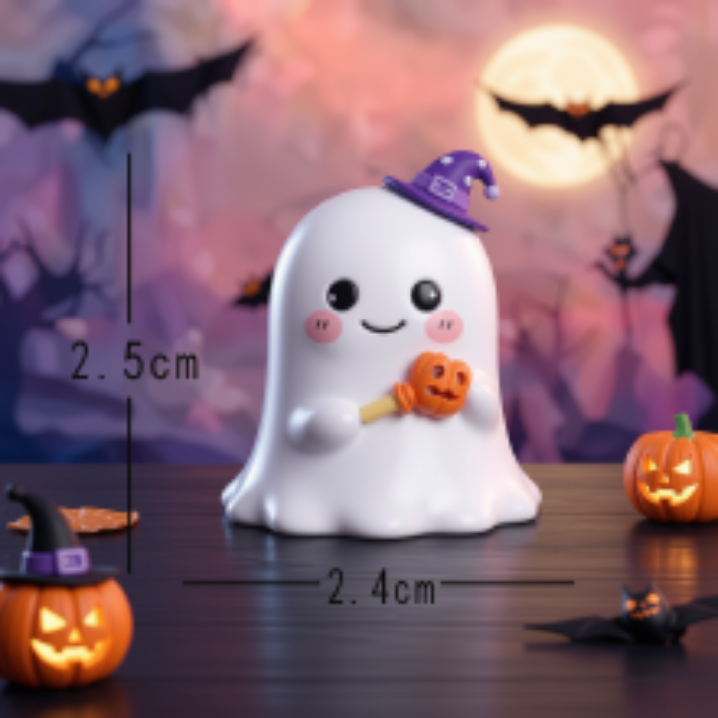 Estatueta de Fantasma Estatueta de Fantasma Decoração de Halloween e Fantasma