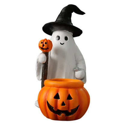 Estatueta de Fantasma Halloween Estátua de Fantasma Decoração de Halloween Escultura