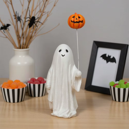 Estatueta de Fantasma Halloween Estátua de Fantasma Decoração de Halloween Escultura