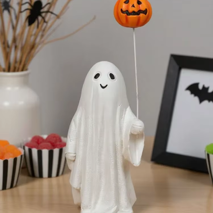 Estatueta de Fantasma Halloween Estátua de Fantasma Decoração de Halloween Escultura
