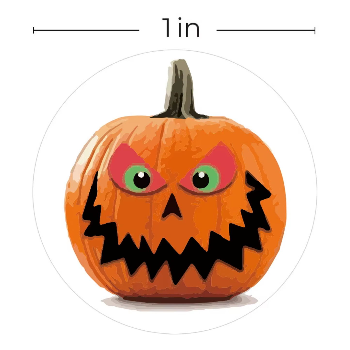 Adesivo de Halloween 500 Peças Autoadesivos Adesivos Doces Fantasma Abóbora